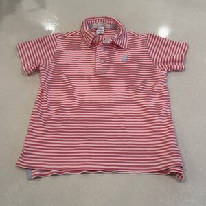 TBBC Boy’s Striped Pink Polo 4T